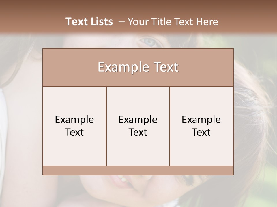 Field Cheerful Child PowerPoint Template