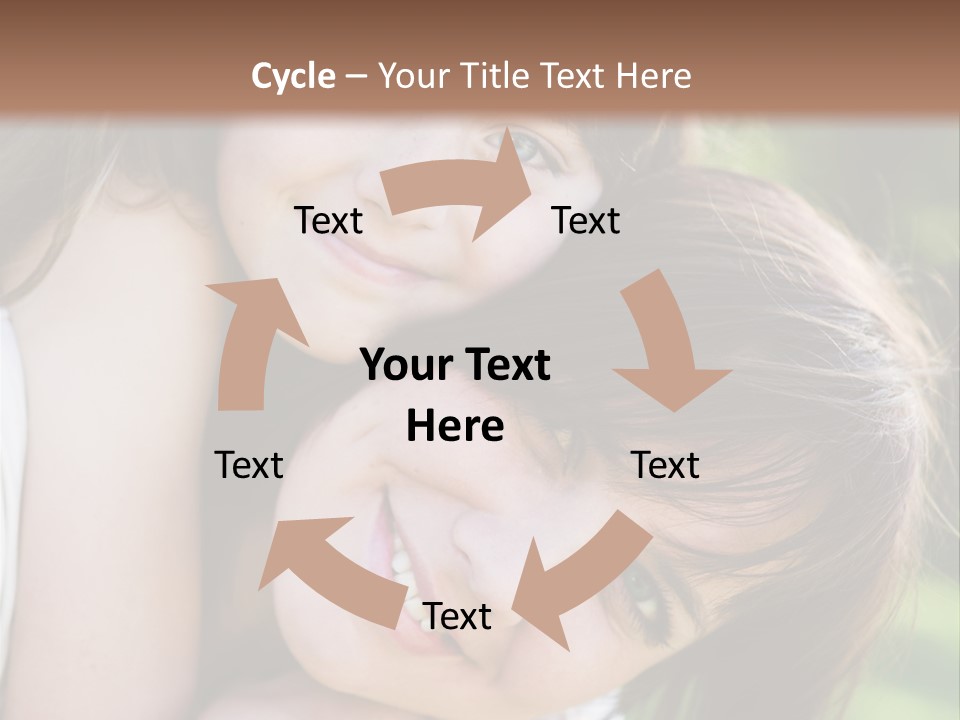 Field Cheerful Child PowerPoint Template