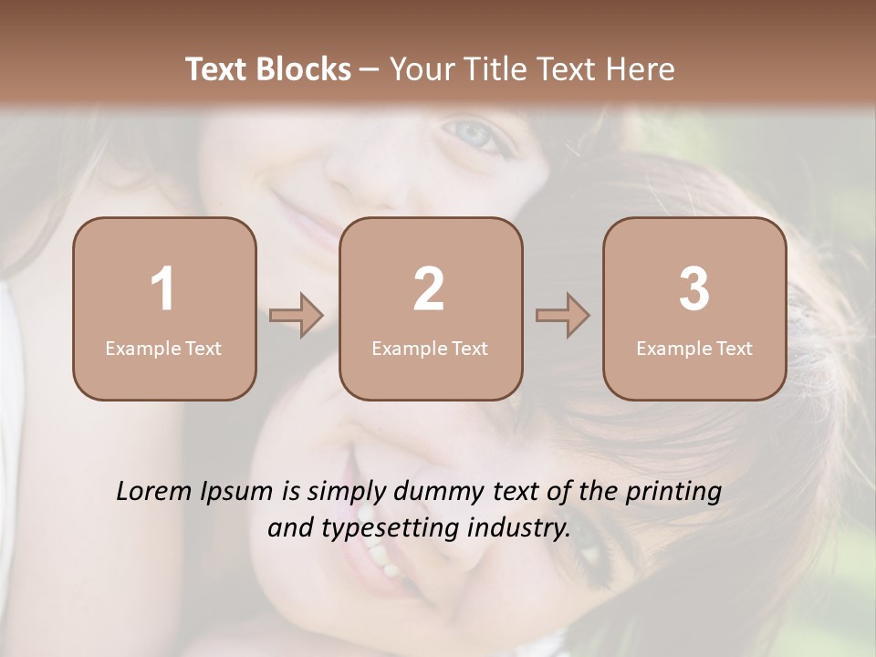 Field Cheerful Child PowerPoint Template