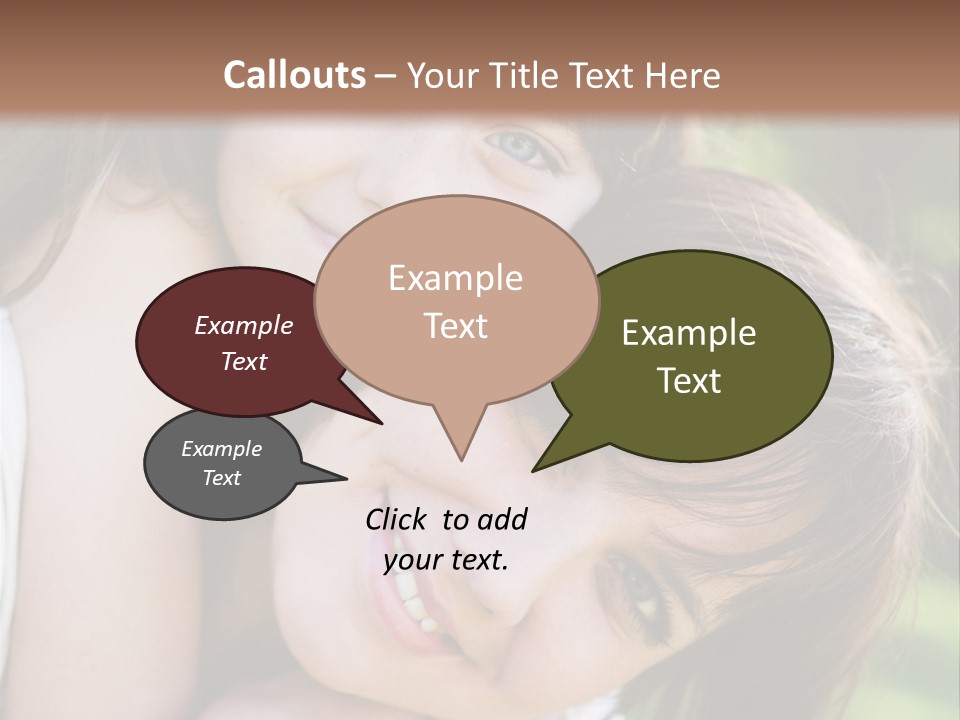 Field Cheerful Child PowerPoint Template