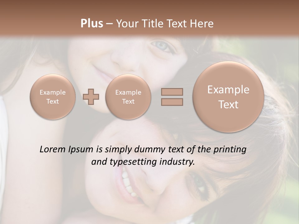 Field Cheerful Child PowerPoint Template