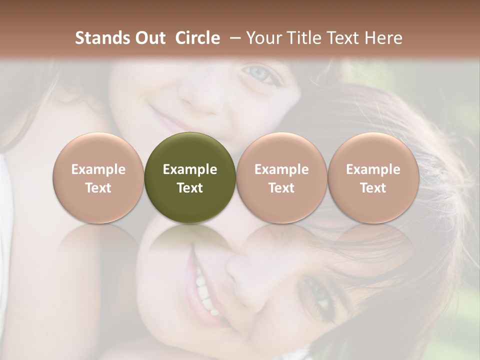 Field Cheerful Child PowerPoint Template