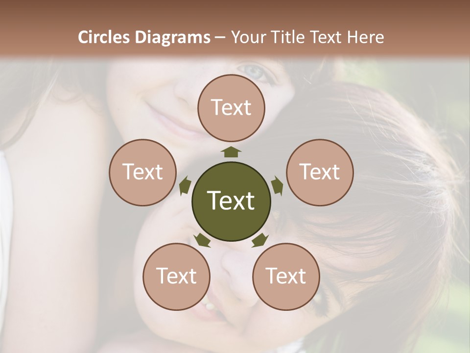 Field Cheerful Child PowerPoint Template