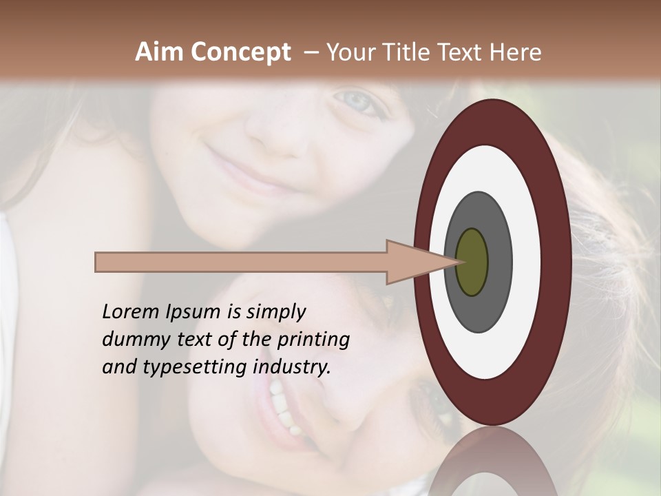 Field Cheerful Child PowerPoint Template