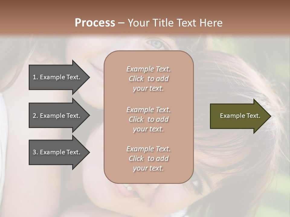 Field Cheerful Child PowerPoint Template