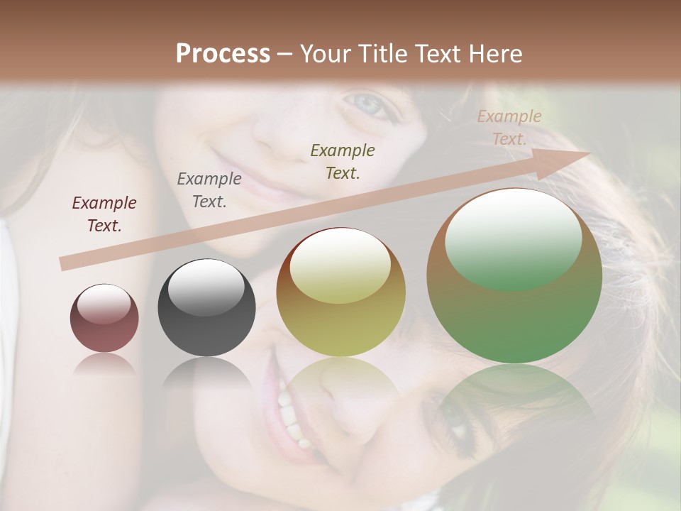 Field Cheerful Child PowerPoint Template