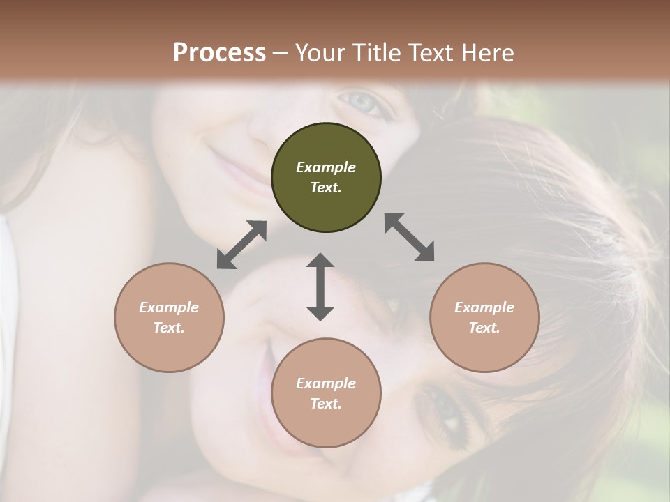 Field Cheerful Child PowerPoint Template