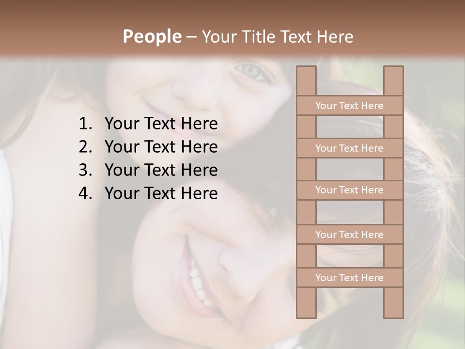 Field Cheerful Child PowerPoint Template