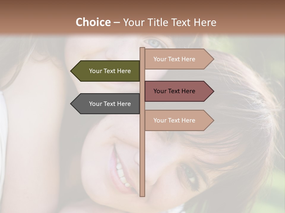 Field Cheerful Child PowerPoint Template