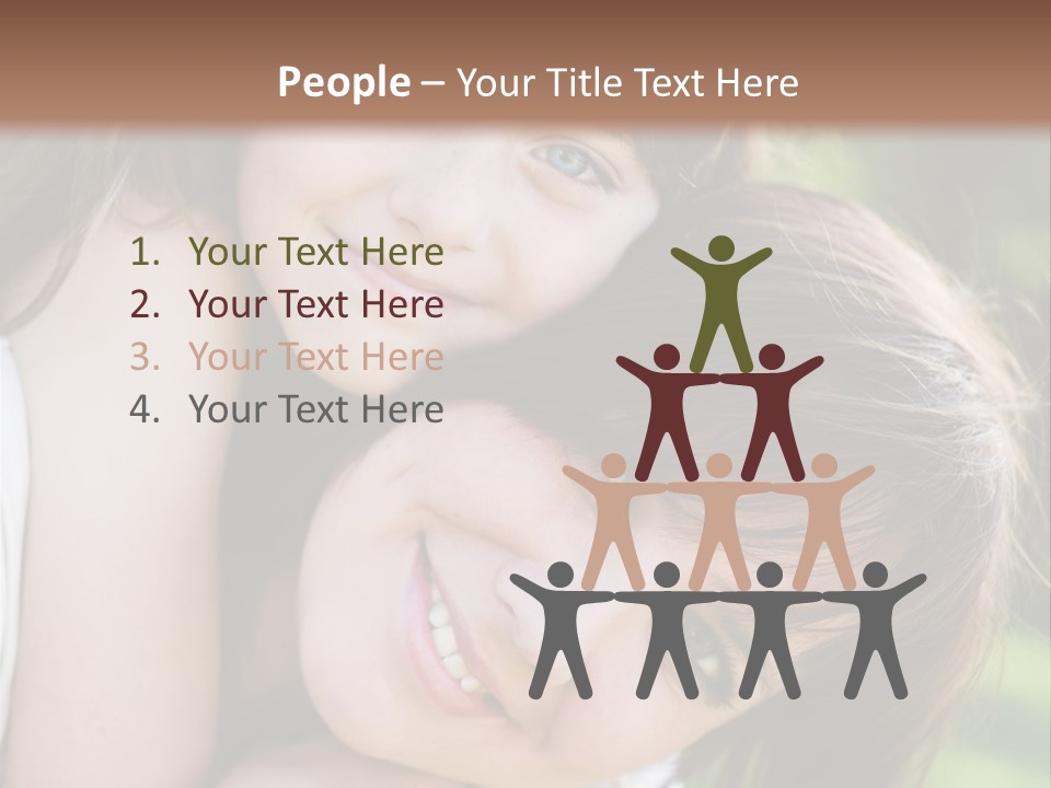 Field Cheerful Child PowerPoint Template