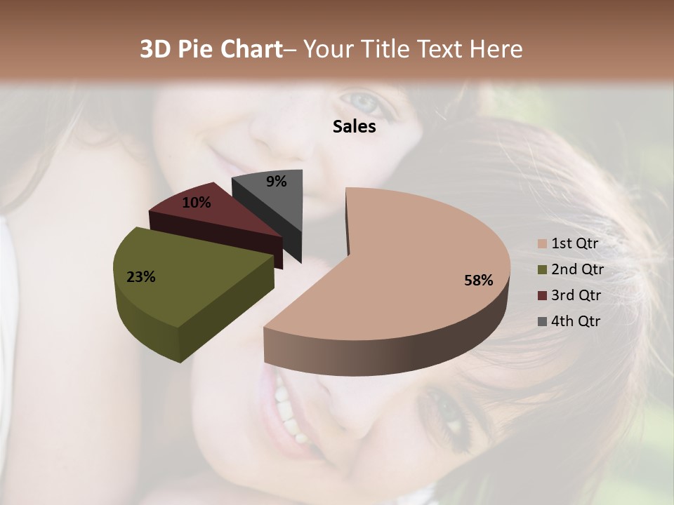 Field Cheerful Child PowerPoint Template