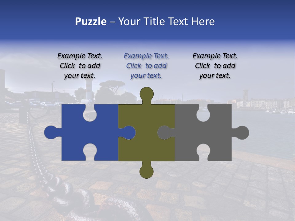 Travel Coast Shoreline PowerPoint Template