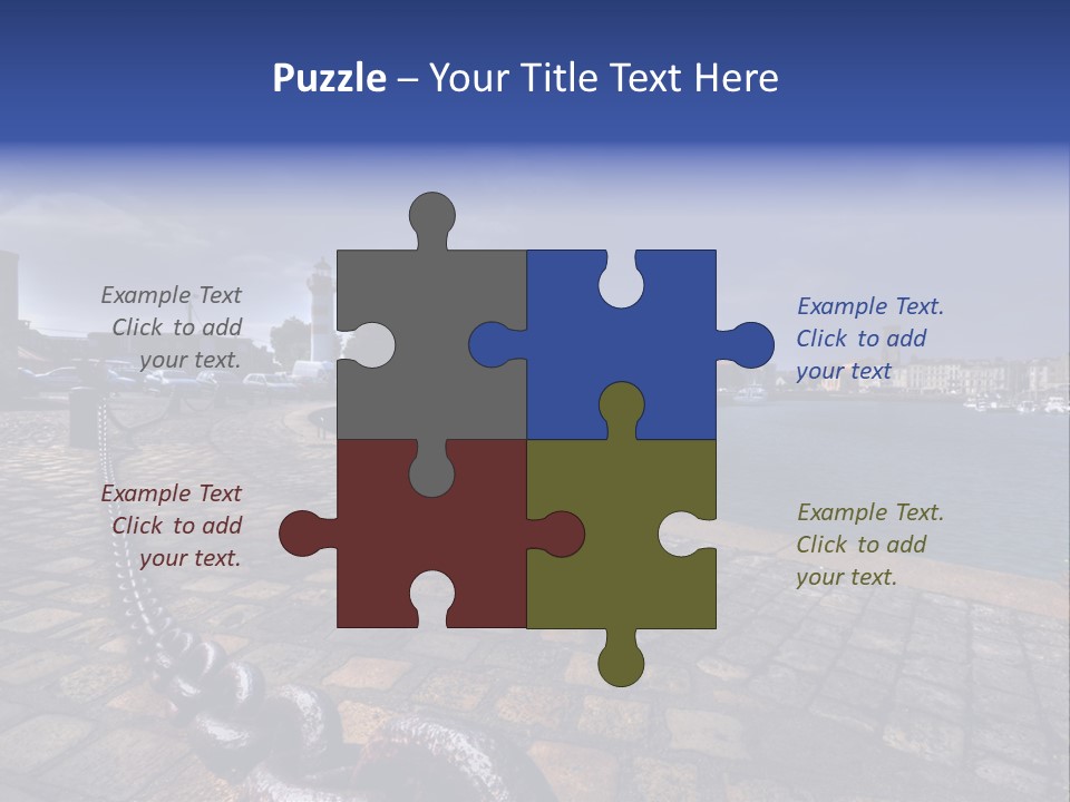 Travel Coast Shoreline PowerPoint Template