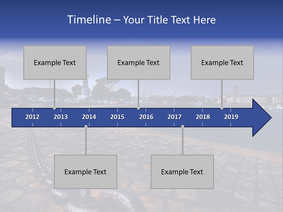 Travel Coast Shoreline PowerPoint Template