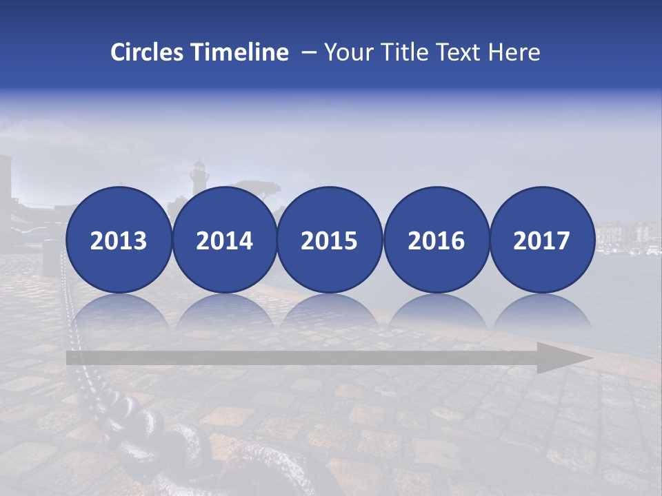 Travel Coast Shoreline PowerPoint Template