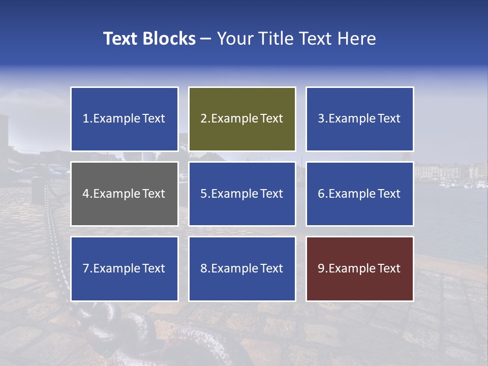 Travel Coast Shoreline PowerPoint Template