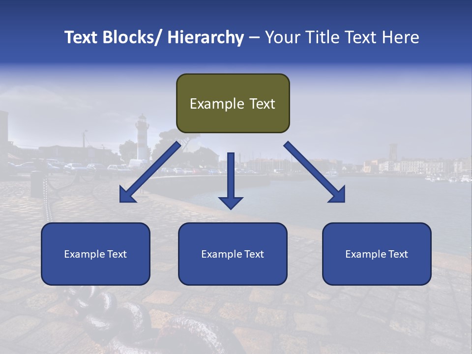 Travel Coast Shoreline PowerPoint Template
