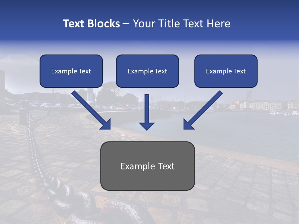Travel Coast Shoreline PowerPoint Template