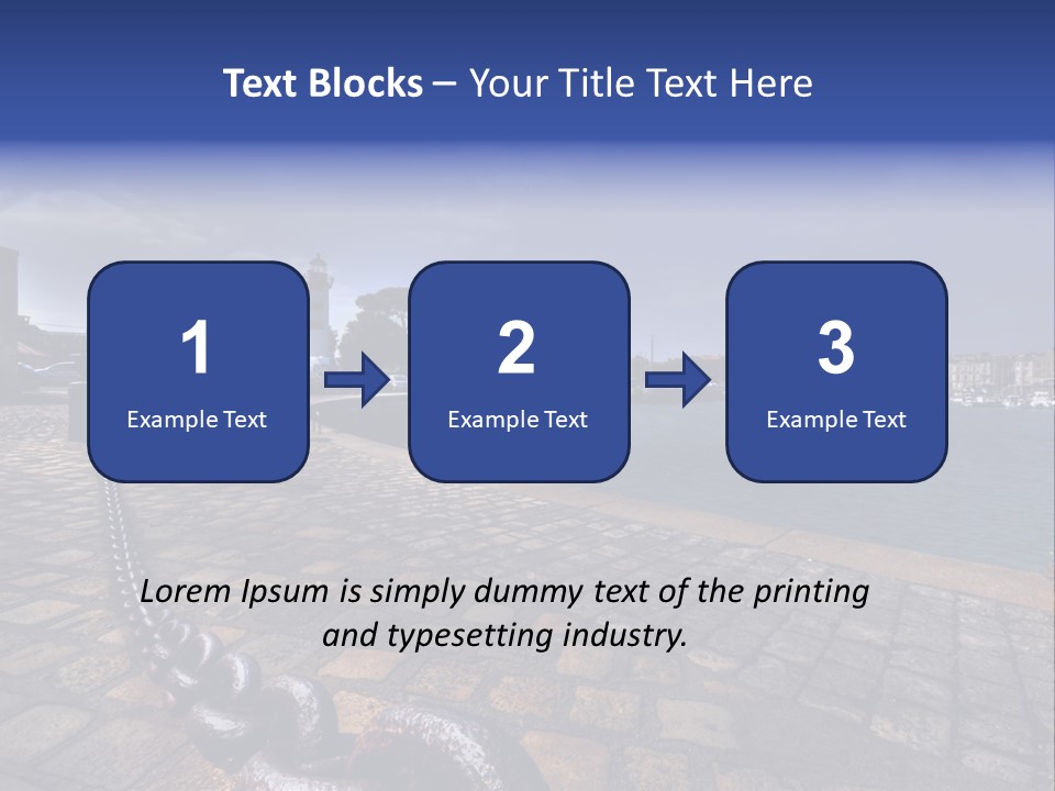 Travel Coast Shoreline PowerPoint Template