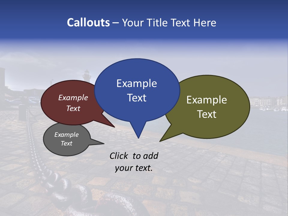 Travel Coast Shoreline PowerPoint Template