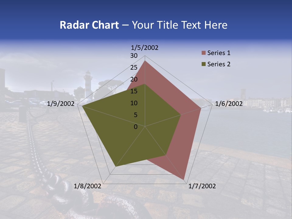 Travel Coast Shoreline PowerPoint Template