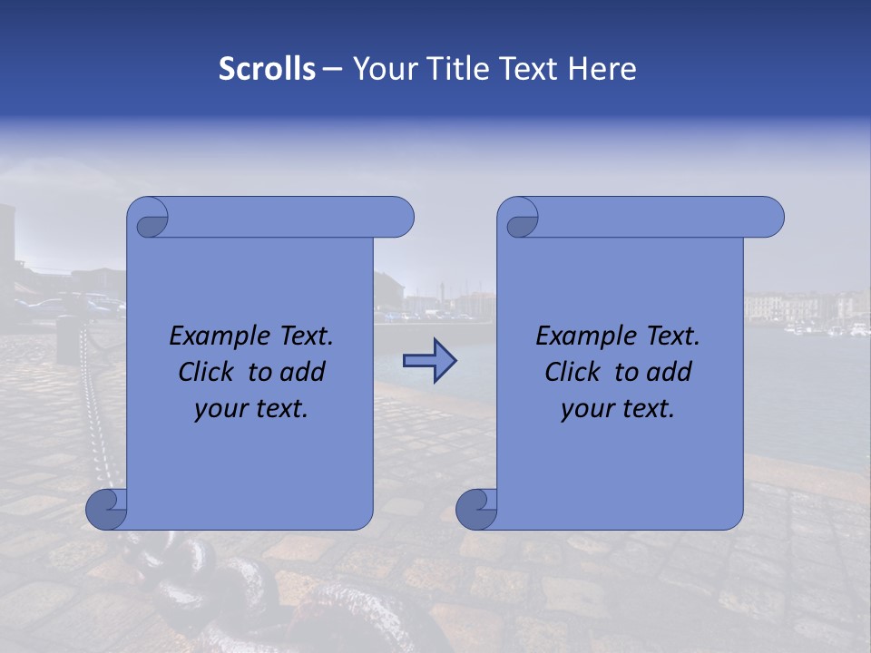 Travel Coast Shoreline PowerPoint Template