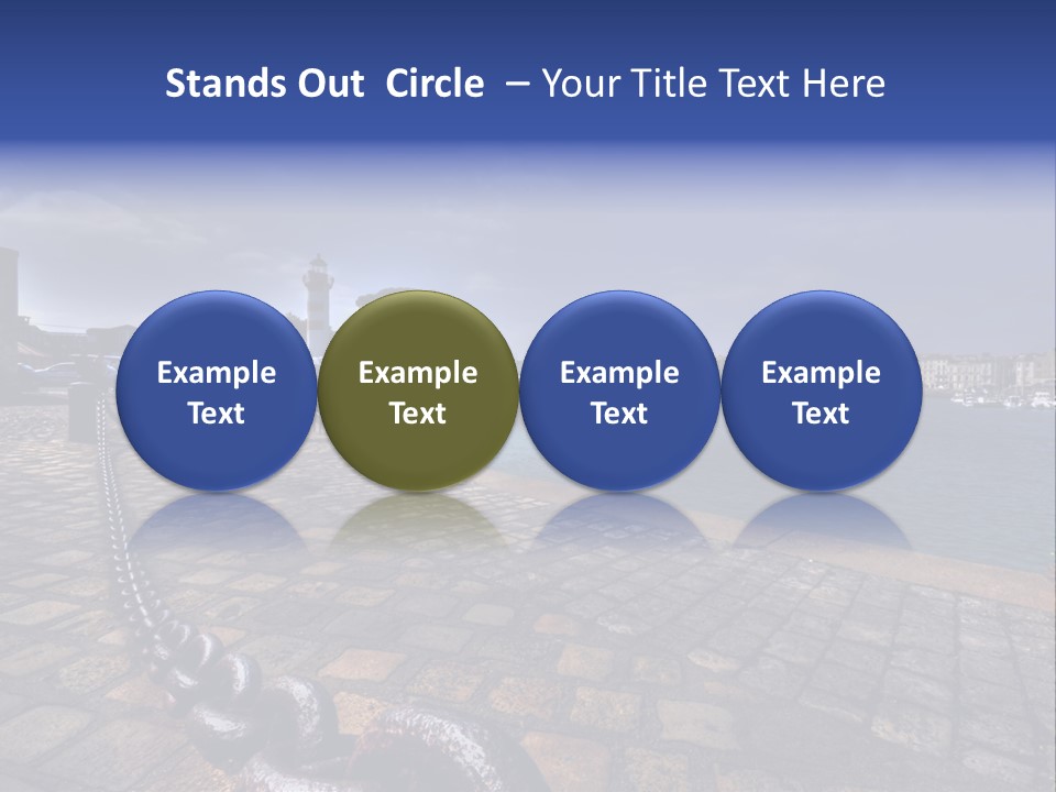 Travel Coast Shoreline PowerPoint Template