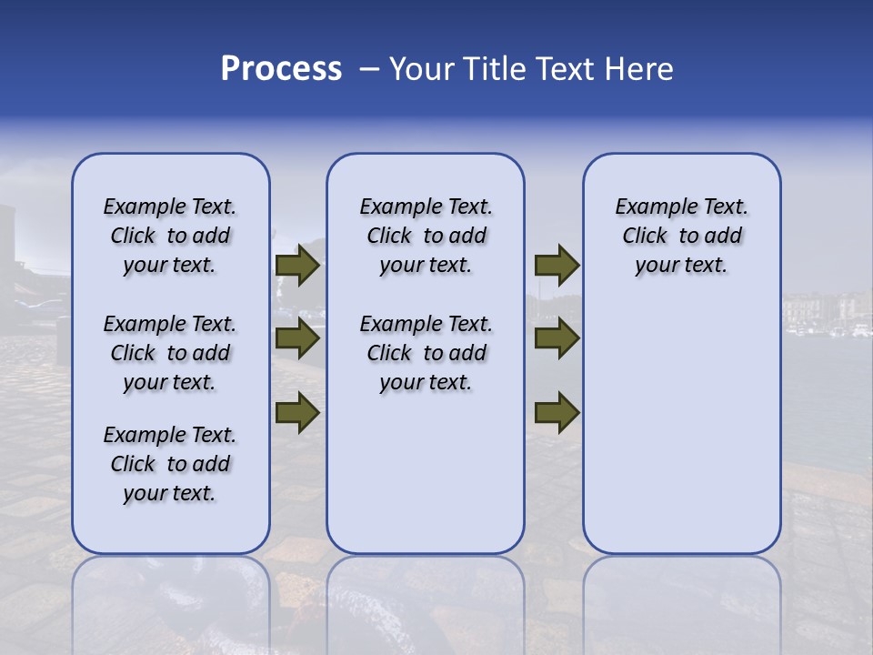 Travel Coast Shoreline PowerPoint Template