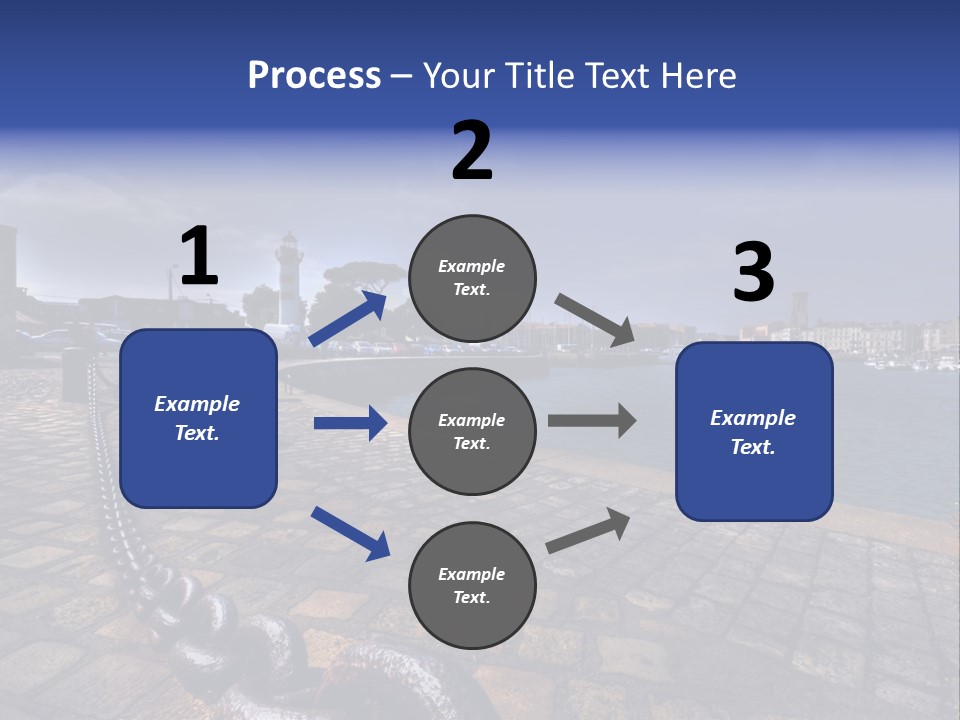 Travel Coast Shoreline PowerPoint Template