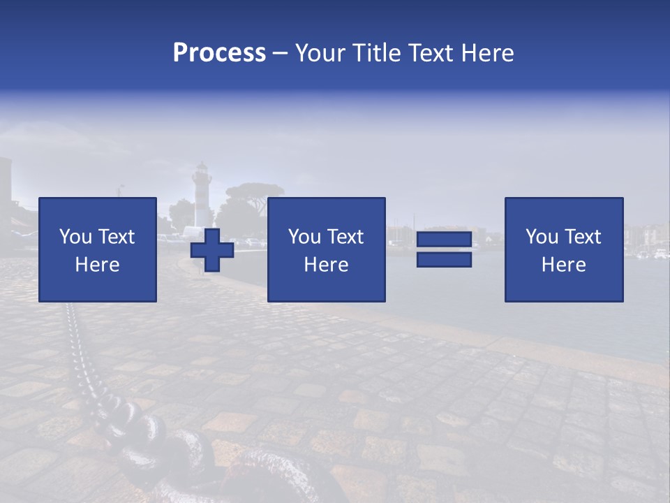 Travel Coast Shoreline PowerPoint Template