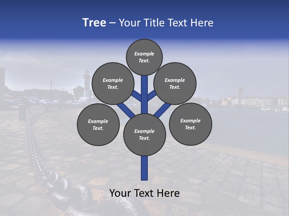 Travel Coast Shoreline PowerPoint Template