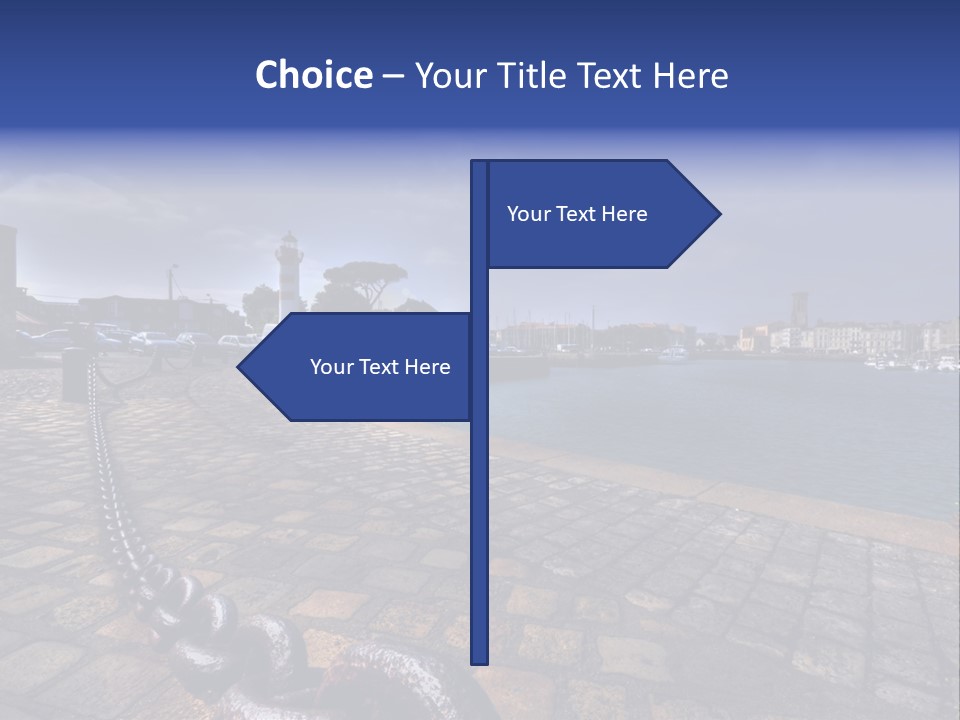 Travel Coast Shoreline PowerPoint Template