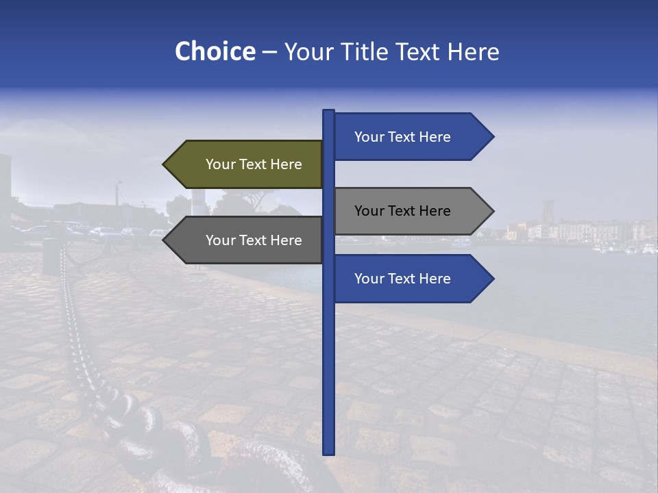 Travel Coast Shoreline PowerPoint Template
