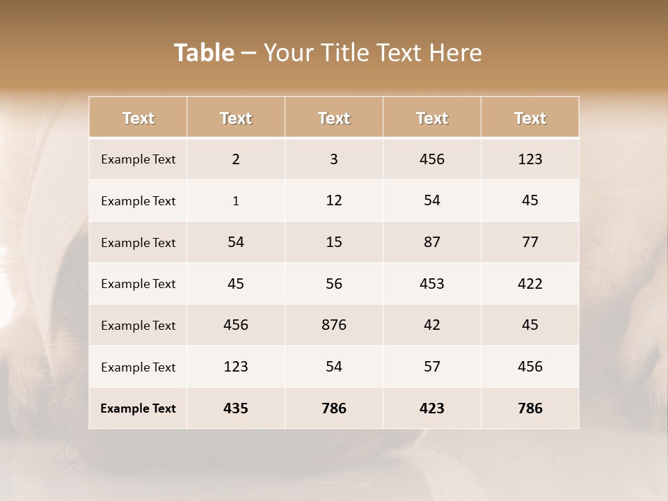Ill Fawn Health PowerPoint Template