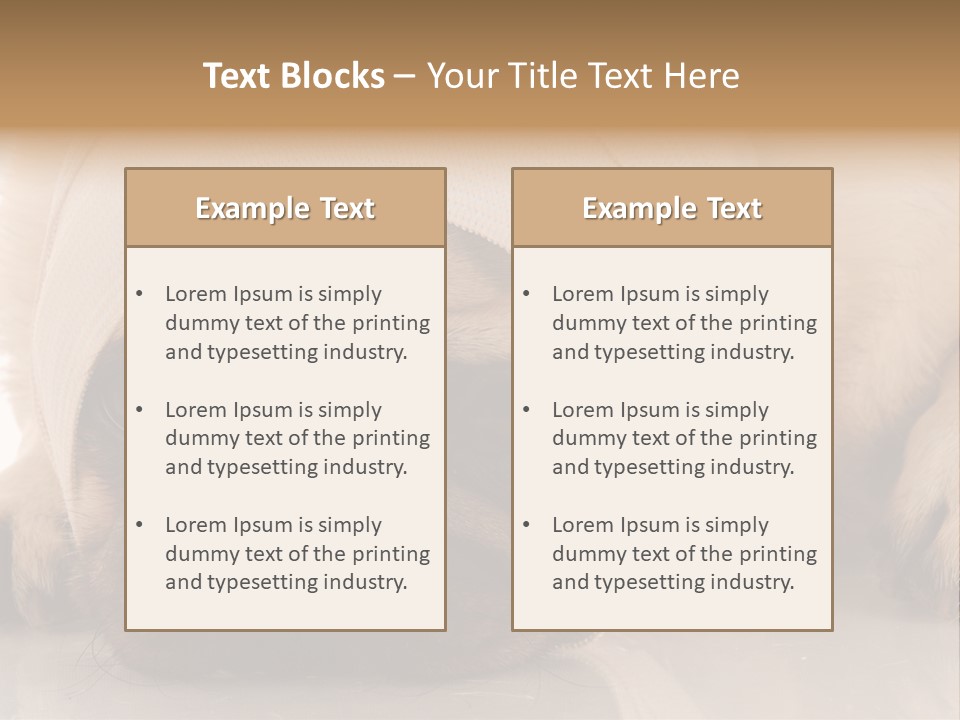 Ill Fawn Health PowerPoint Template