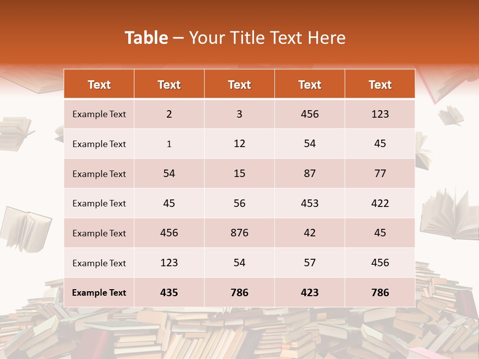 Tall School Many PowerPoint Template