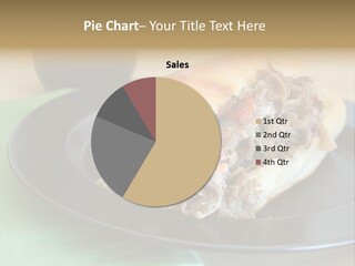 Mozzarella Hoagie Cuisine PowerPoint Template