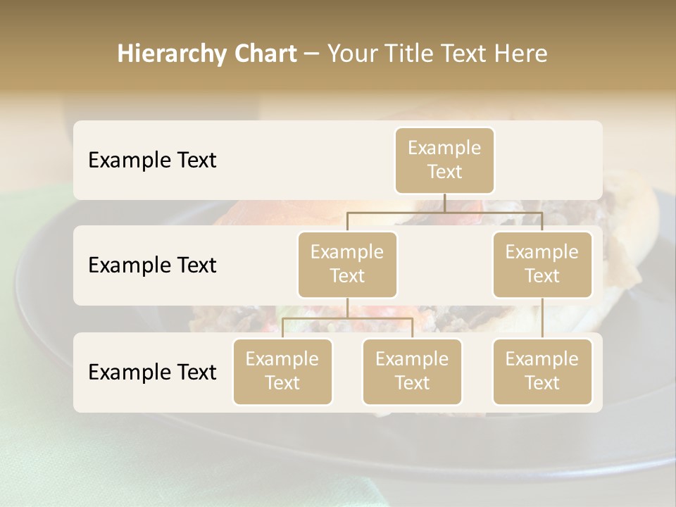 Mozzarella Hoagie Cuisine PowerPoint Template