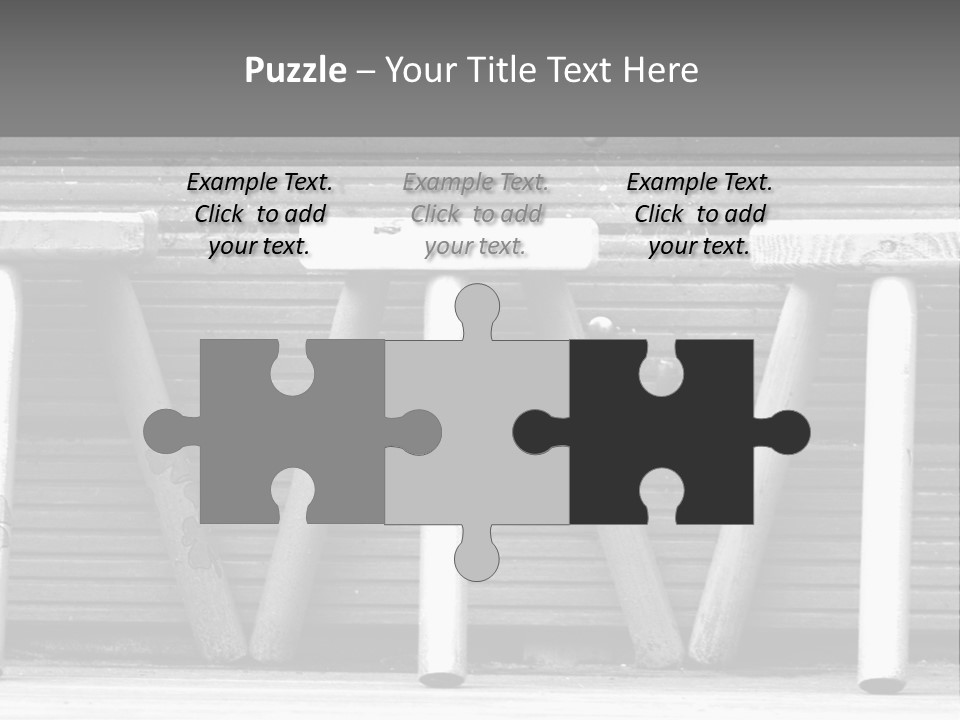 Leg Old Furniture PowerPoint Template