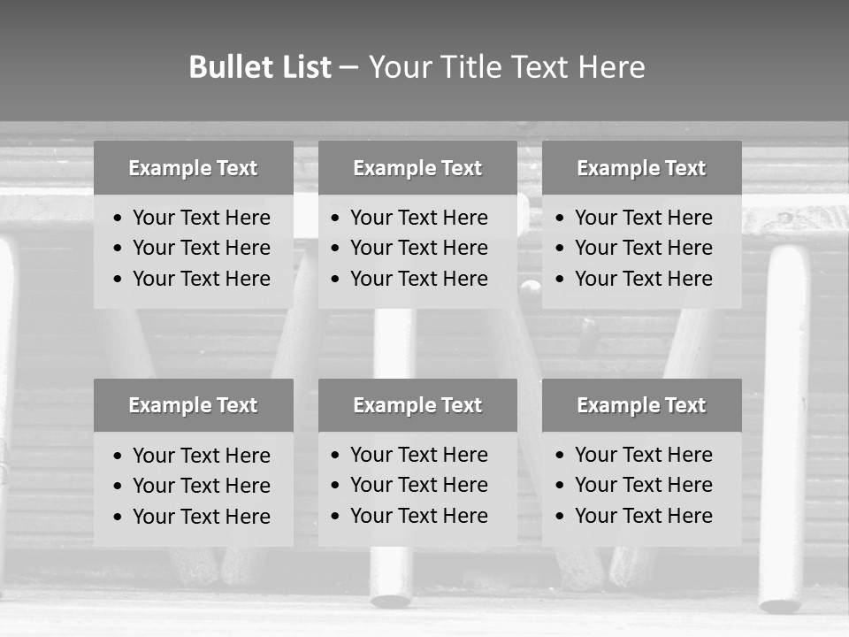 Leg Old Furniture PowerPoint Template