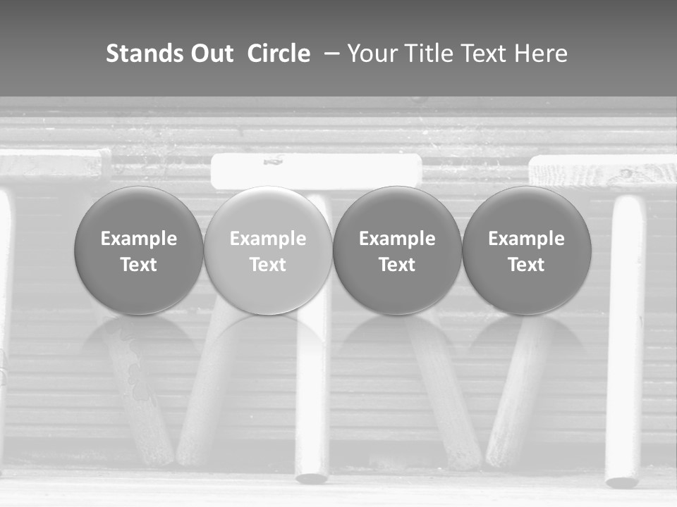 Leg Old Furniture PowerPoint Template