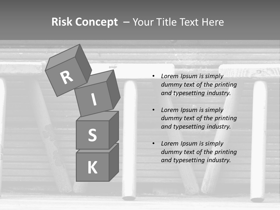 Leg Old Furniture PowerPoint Template