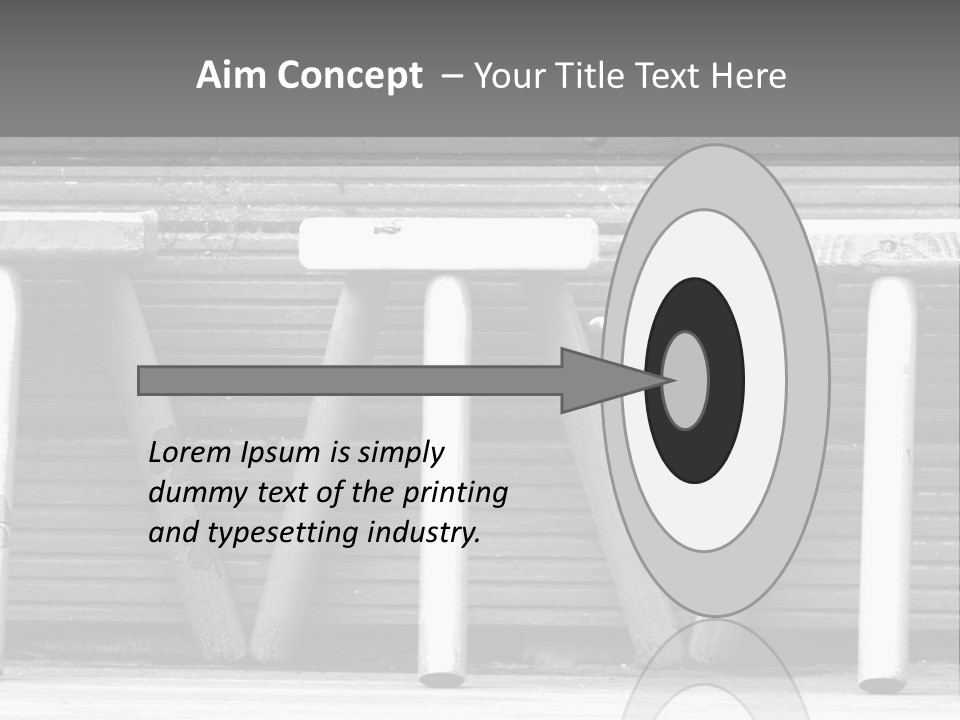 Leg Old Furniture PowerPoint Template