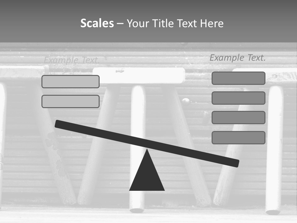Leg Old Furniture PowerPoint Template