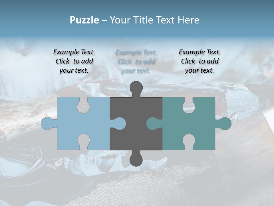 Colorful Artistic Abstract PowerPoint Template