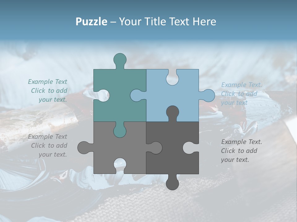 Colorful Artistic Abstract PowerPoint Template