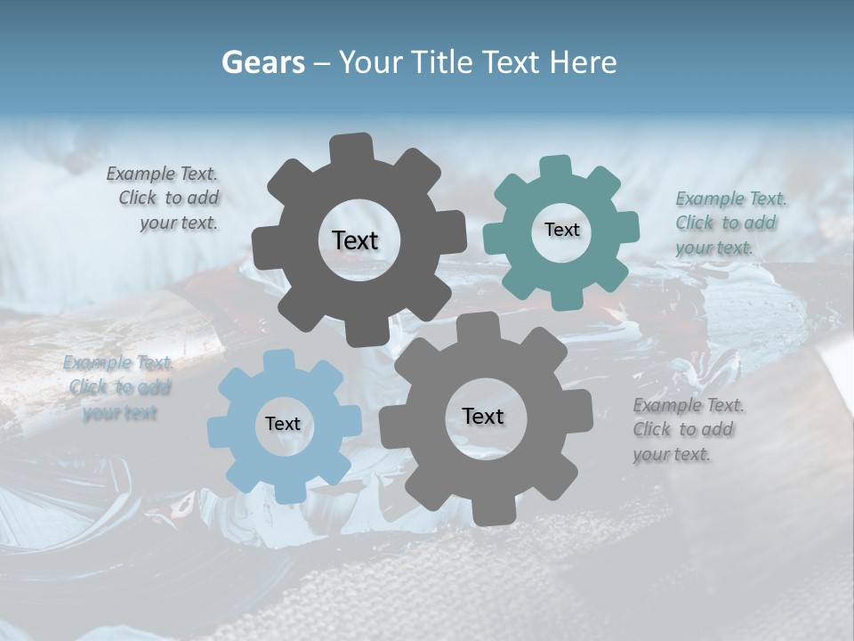 Colorful Artistic Abstract PowerPoint Template