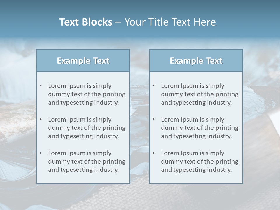 Colorful Artistic Abstract PowerPoint Template