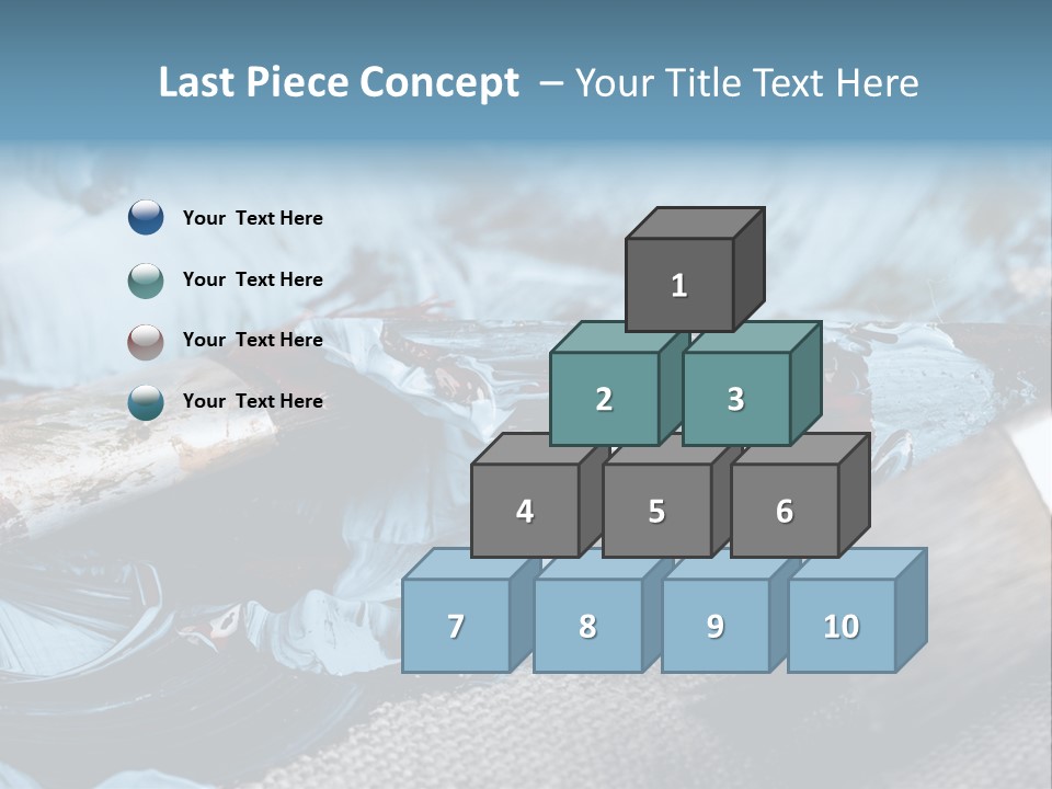 Colorful Artistic Abstract PowerPoint Template