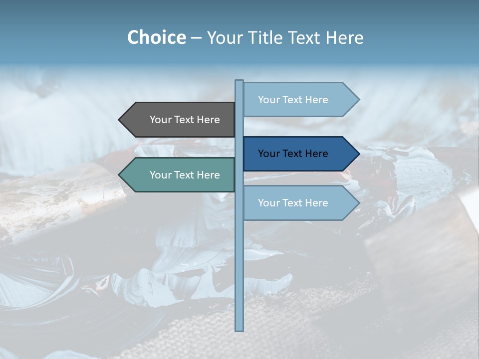 Colorful Artistic Abstract PowerPoint Template